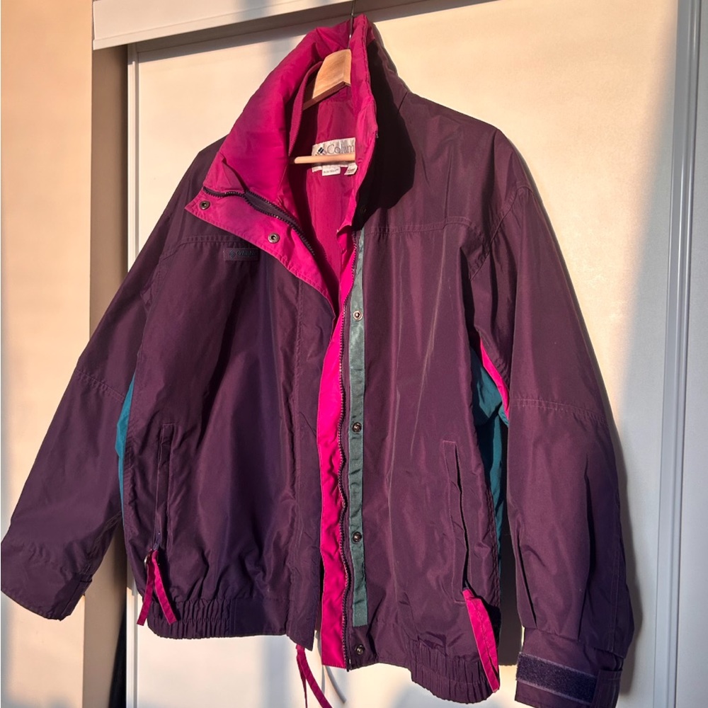 Columbia Women's Plum and Fuchsia Two-Tone Jacket